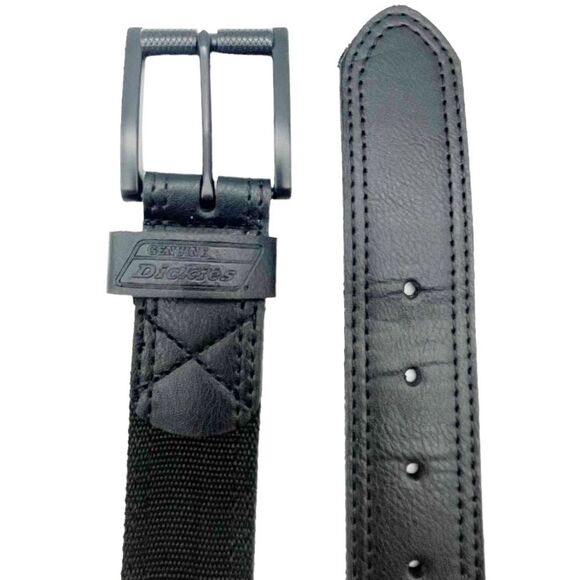 Genuine Dickies Men's Size 32 Casual Black Nylon Belt Streetwear Workwear - Picture 6 of 11